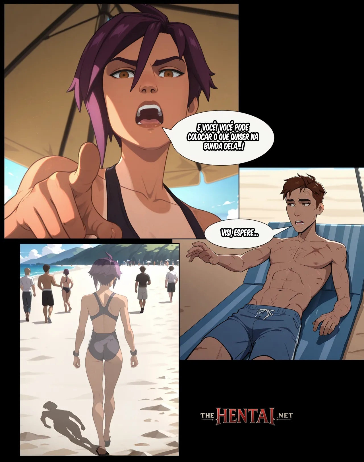 Dispatch Beach Hentai pt-br 05
