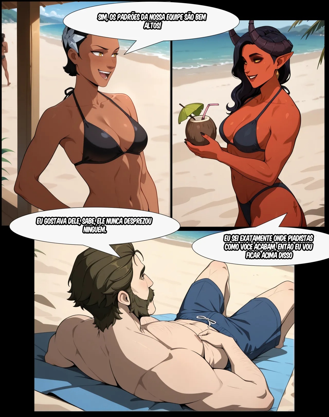 Dispatch Beach Hentai pt-br 09