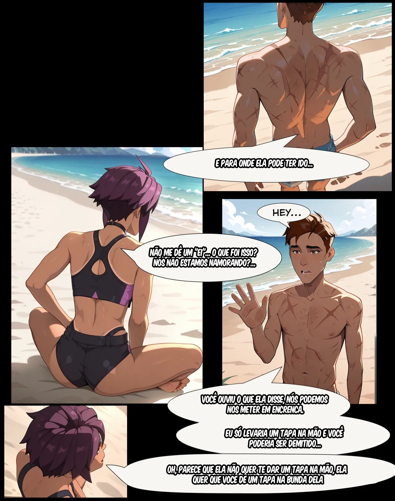 Dispatch Beach Hentai pt-br 10