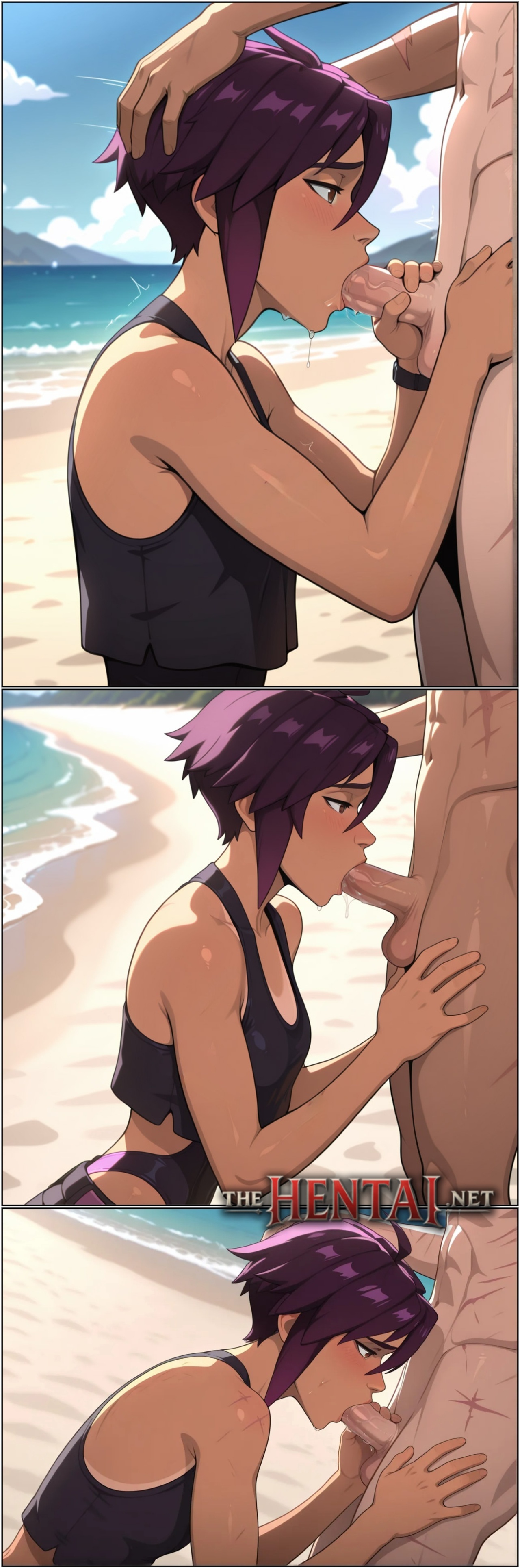 Dispatch Beach Hentai pt-br 17