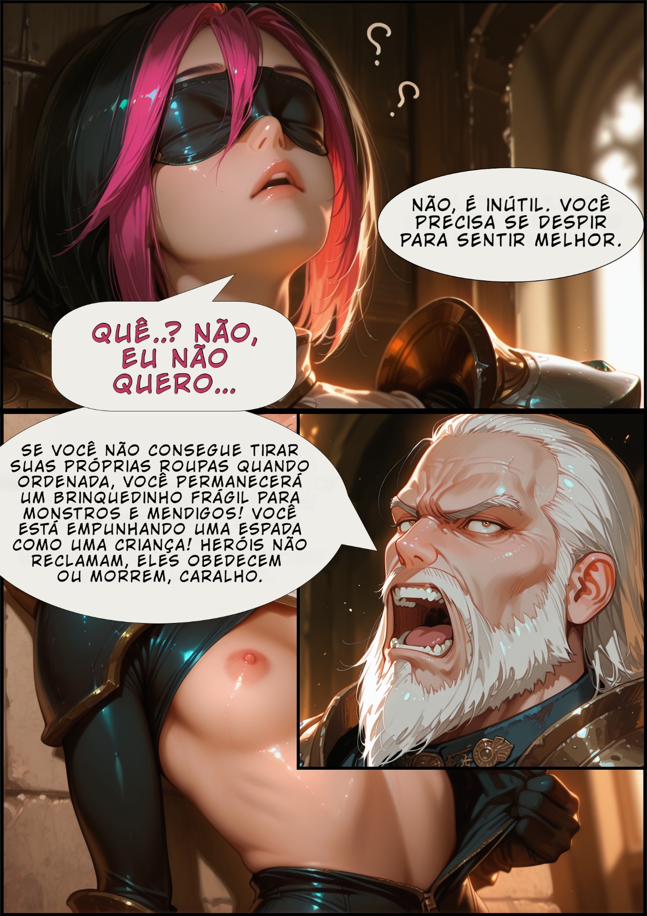 Fiora Leveling Level 2 Hentai pt-br 08