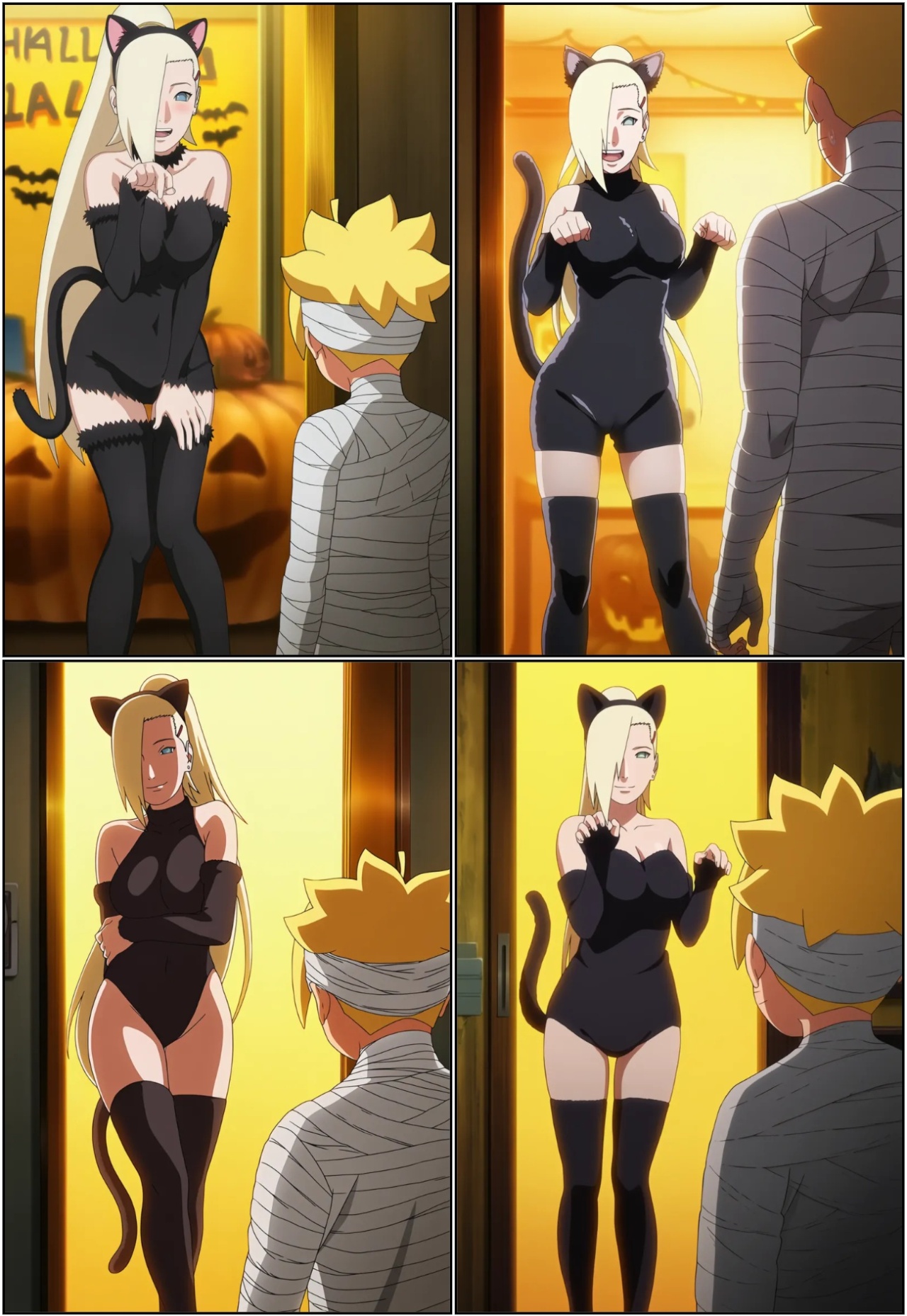 Halloween: Boruto X Ino  Hentai pt-br 03