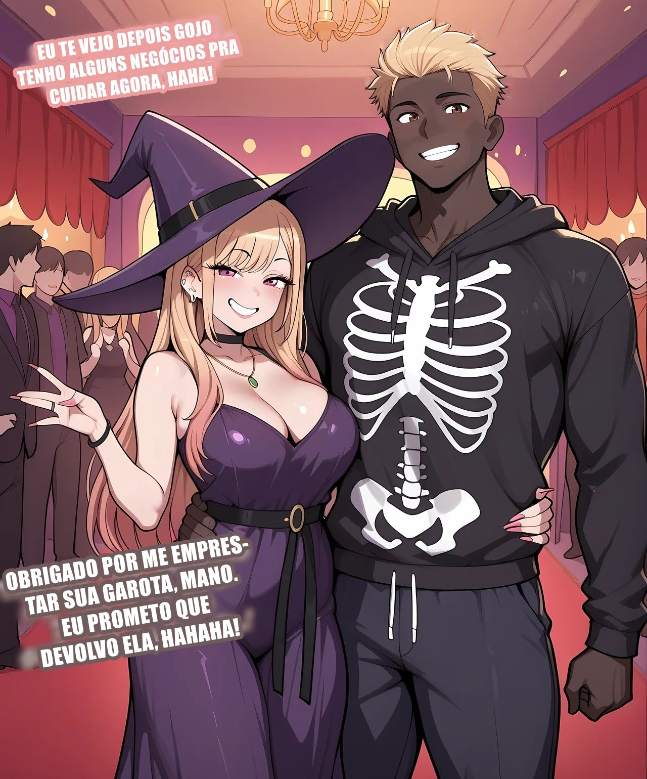 Halloween Party Part 3: Marin Kitagawa Hentai pt-br 08