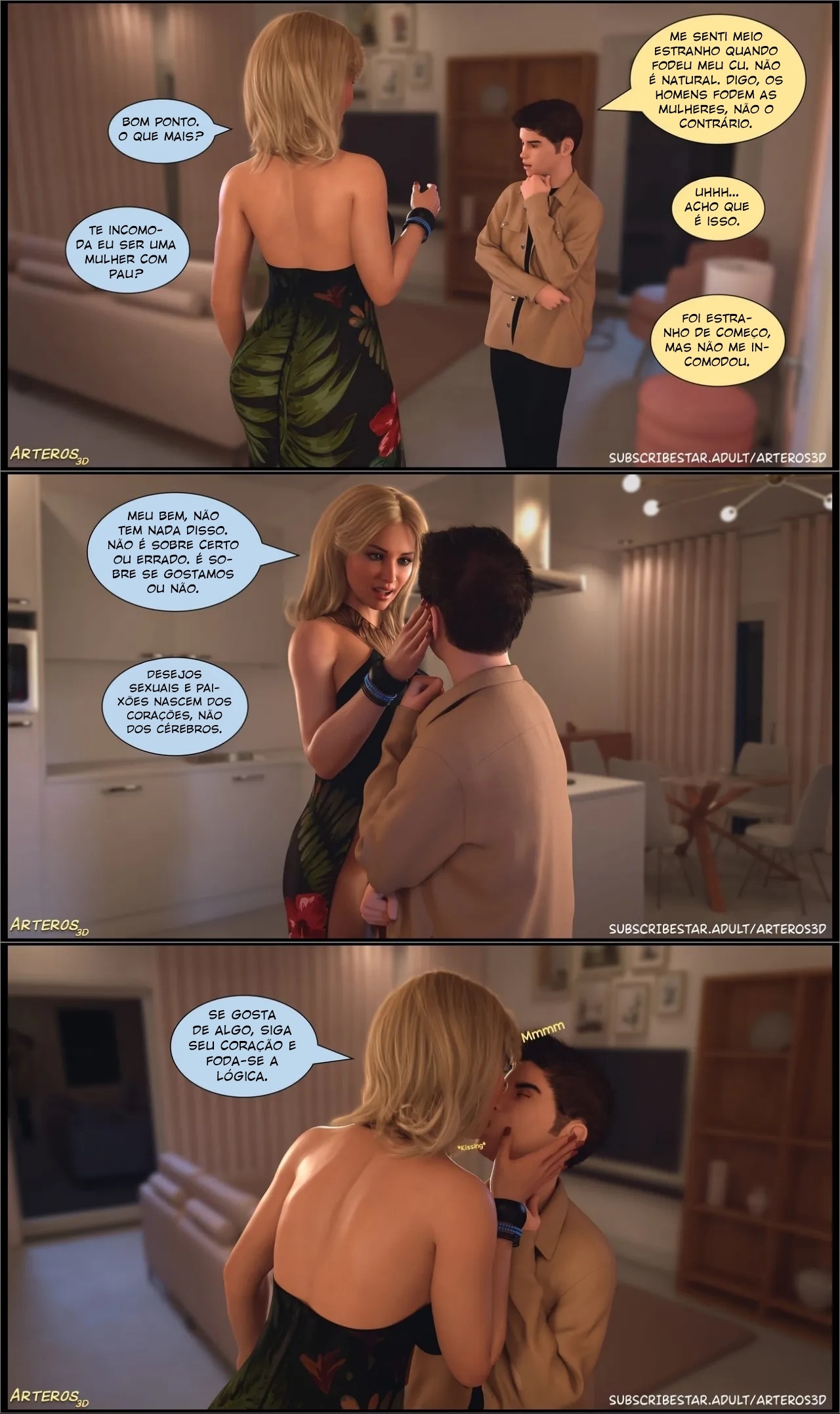 New Passion In Town By Arteros3D Hentai pt-br 20