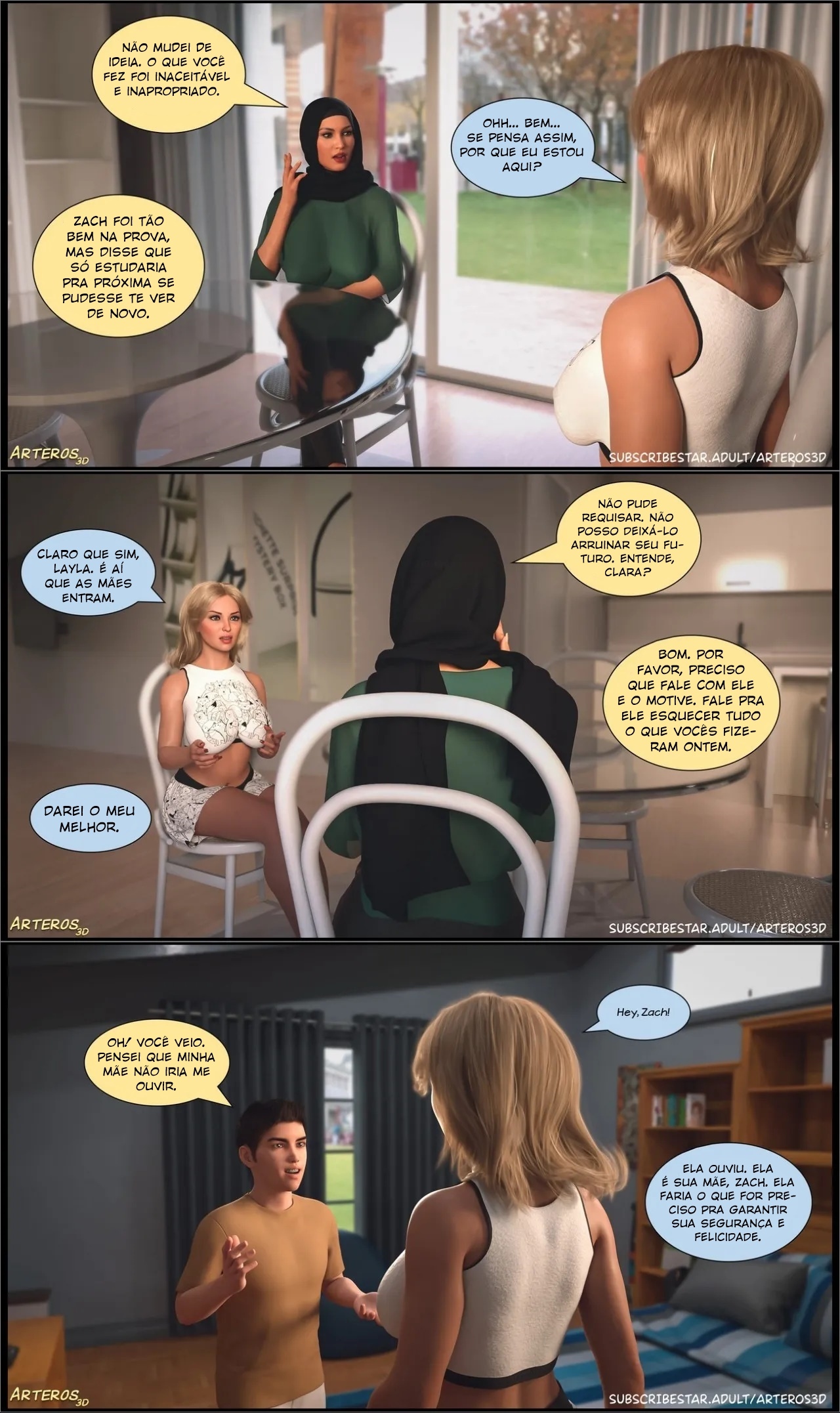 New Passion In Town By Arteros3D Hentai pt-br 38