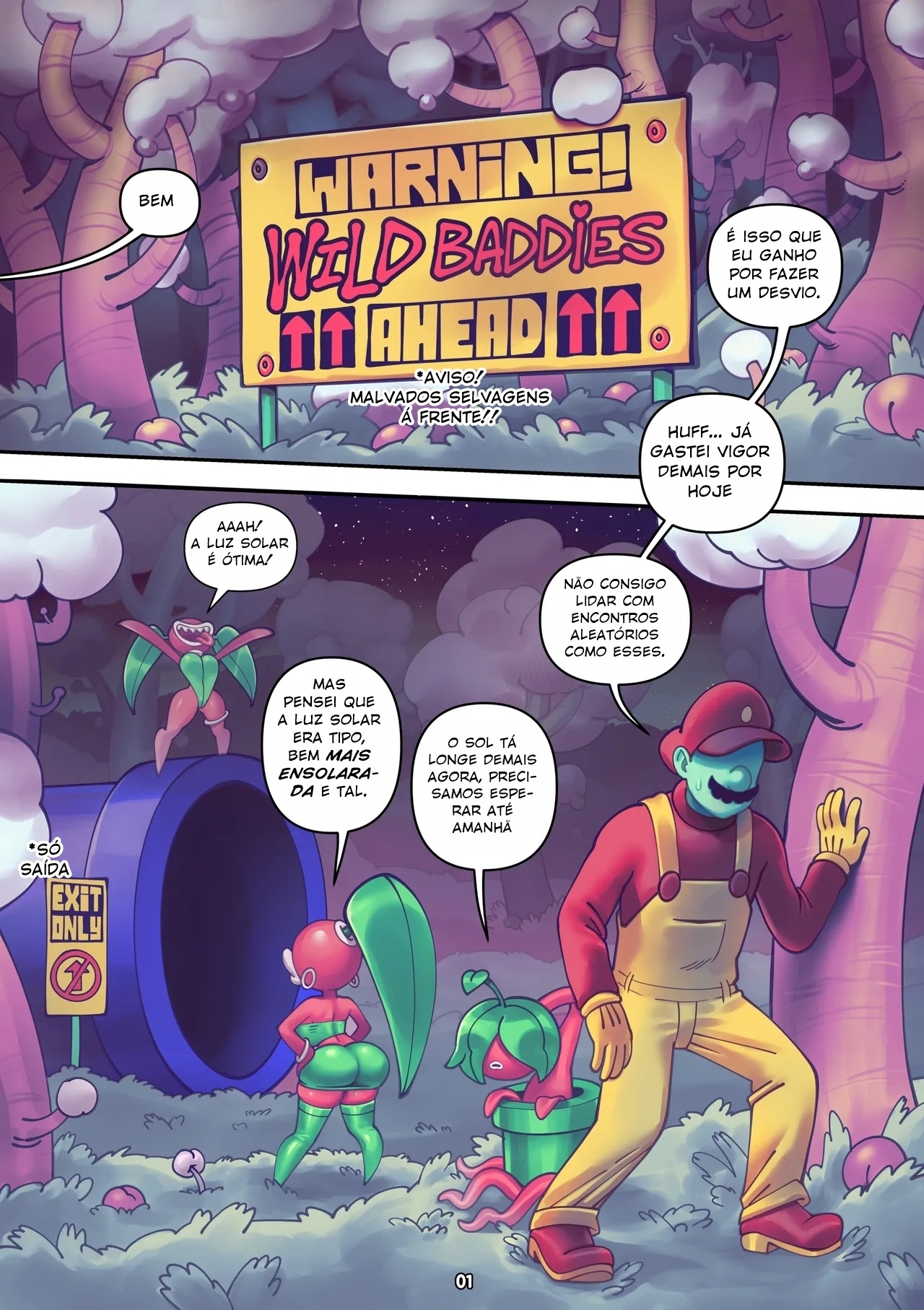 Plumber + Princess Part 3 Hentai pt-br 03