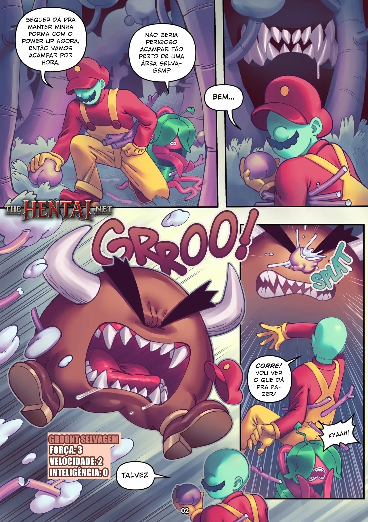 Plumber + Princess Part 3 Hentai pt-br 04