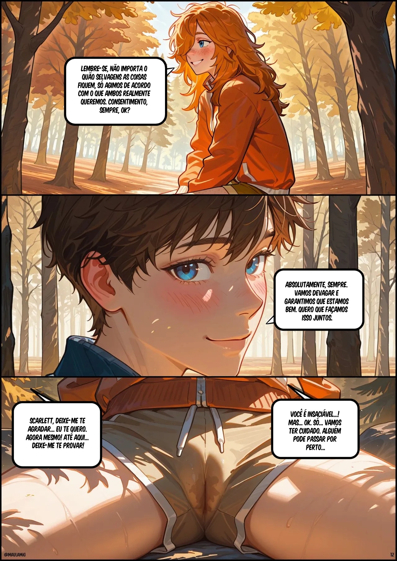 Scarlett Blaze Part 15: Step By Step Hentai pt-br 13