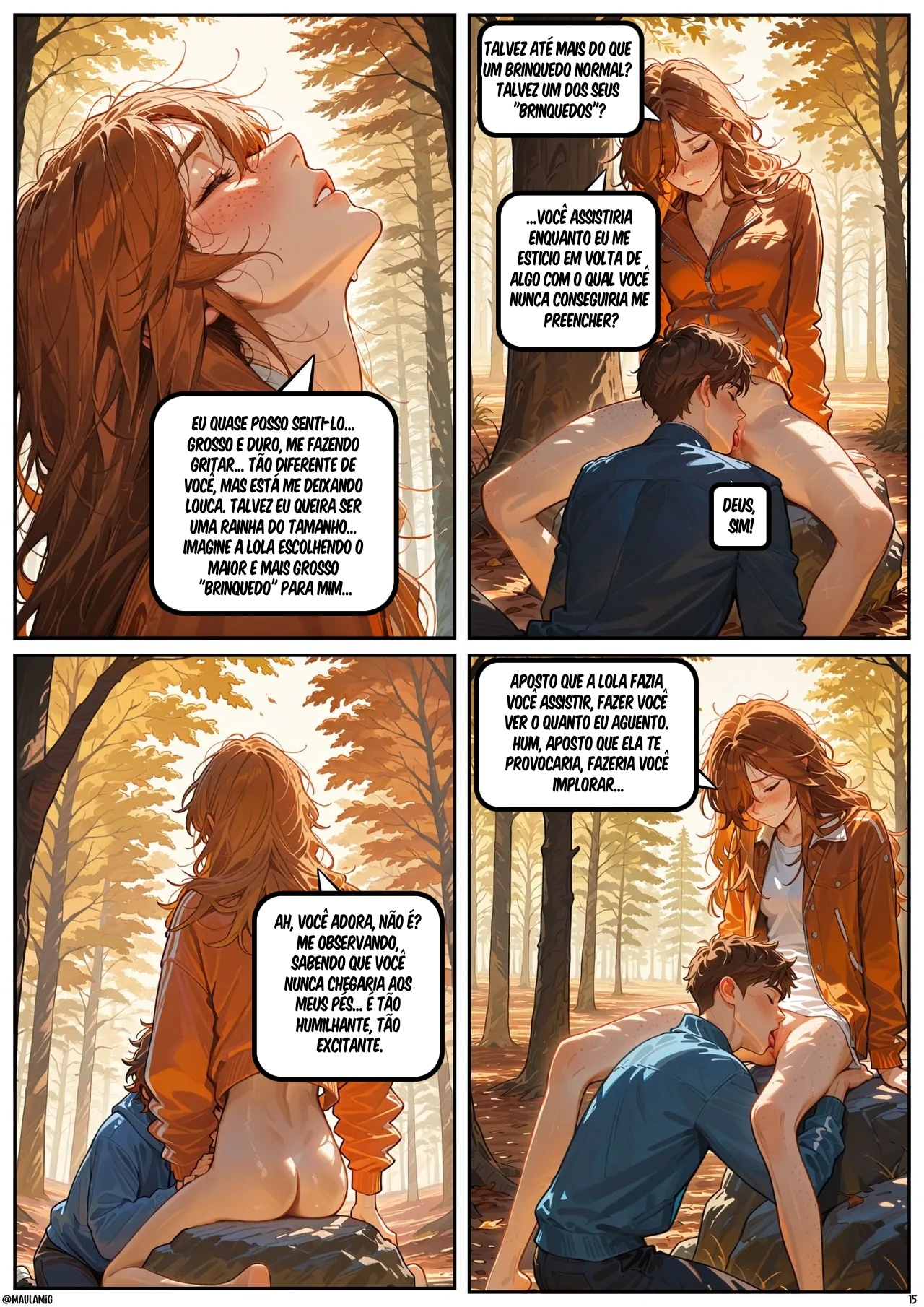 Scarlett Blaze Part 15: Step By Step Hentai pt-br 16