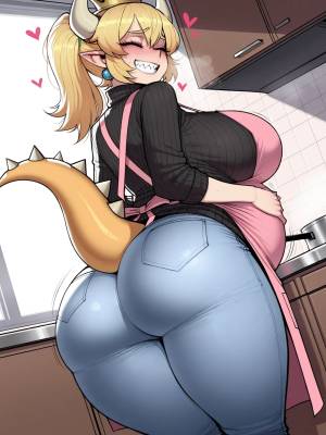 Super Crown Bowser Hentai pt-br 23