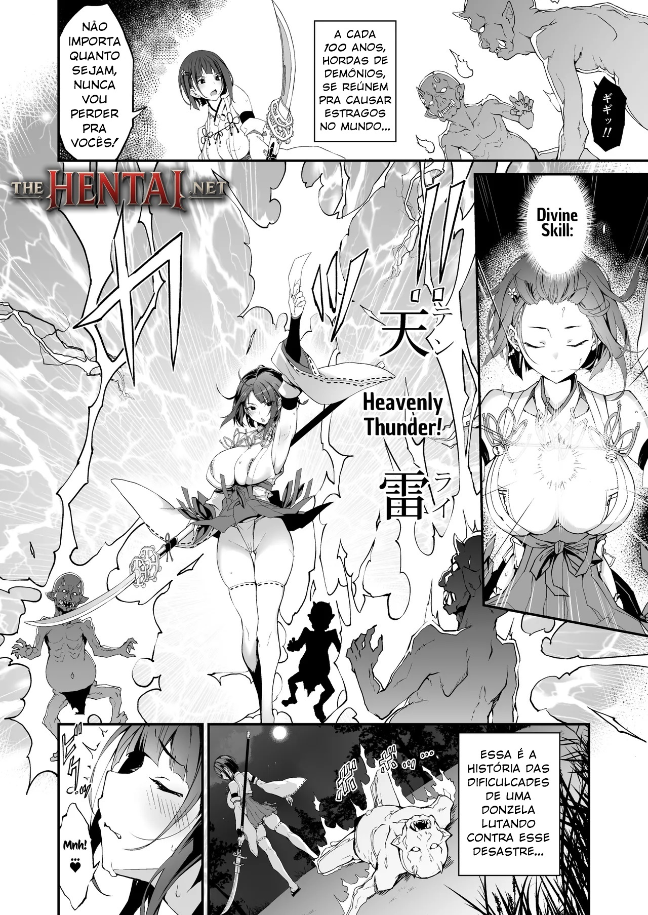 The Battle Shrine Maidens Of Humiliating Servility Hentai pt-br 03