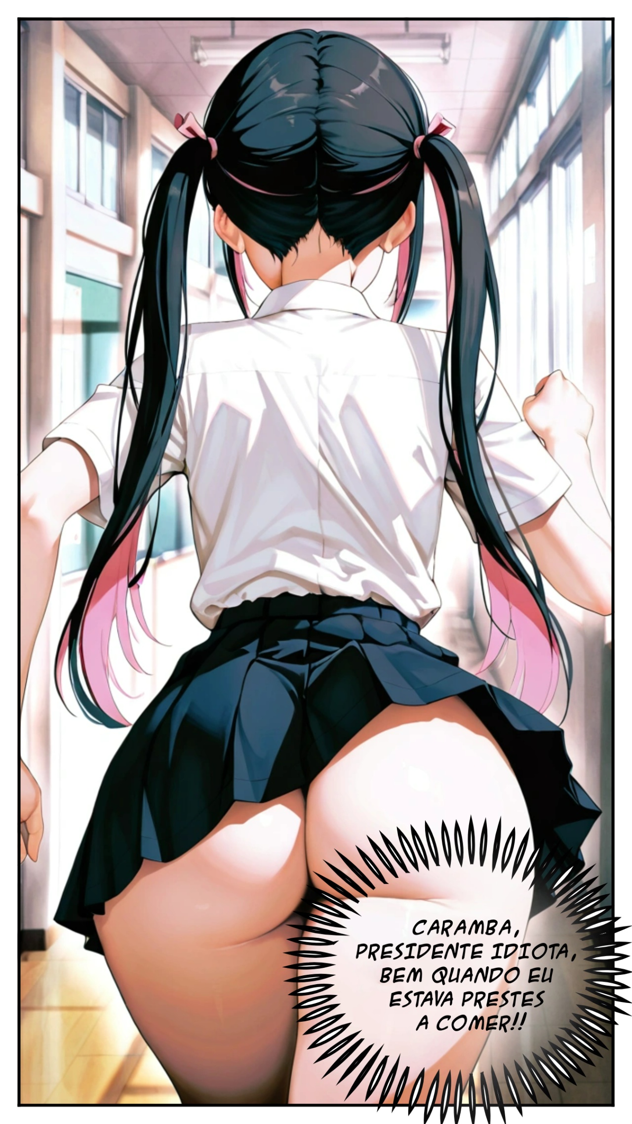 The Prez Called For Me And Now I'm Hungry! Hentai pt-br 03