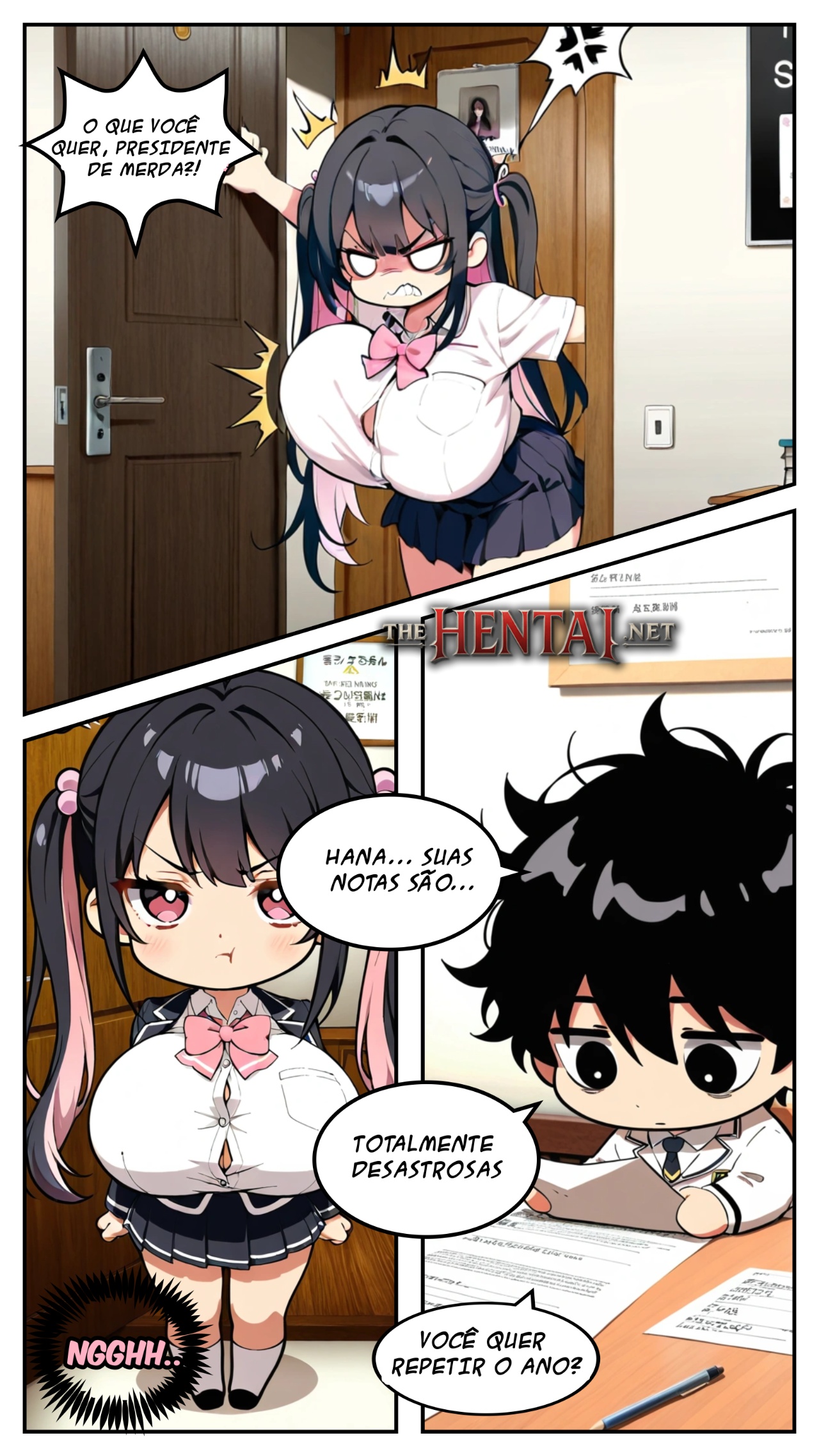 The Prez Called For Me And Now I'm Hungry! Hentai pt-br 04