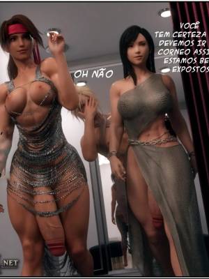Tifa, Jessie & Cloud Hentai pt-br 20
