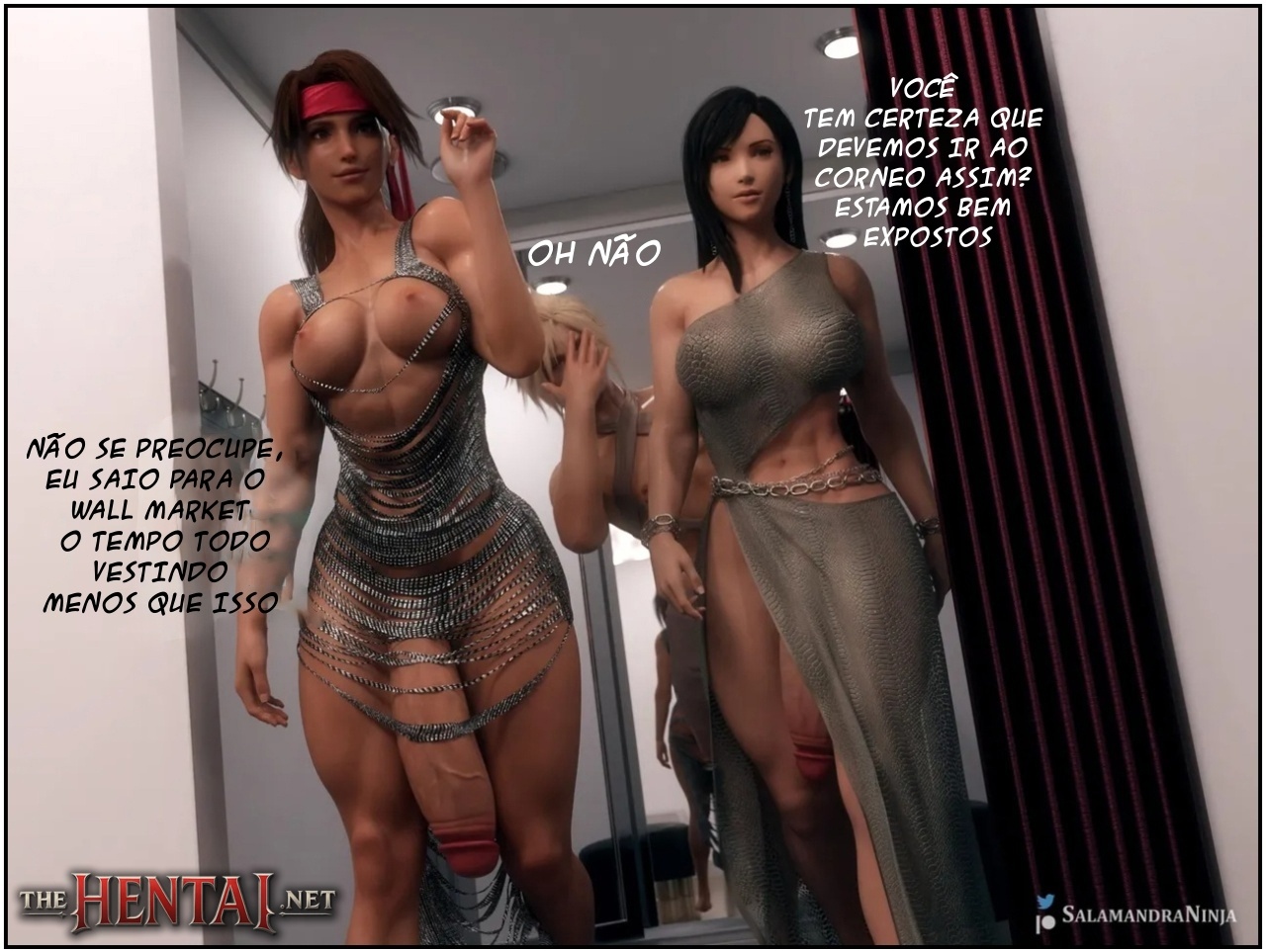 Tifa, Jessie & Cloud Hentai pt-br 20