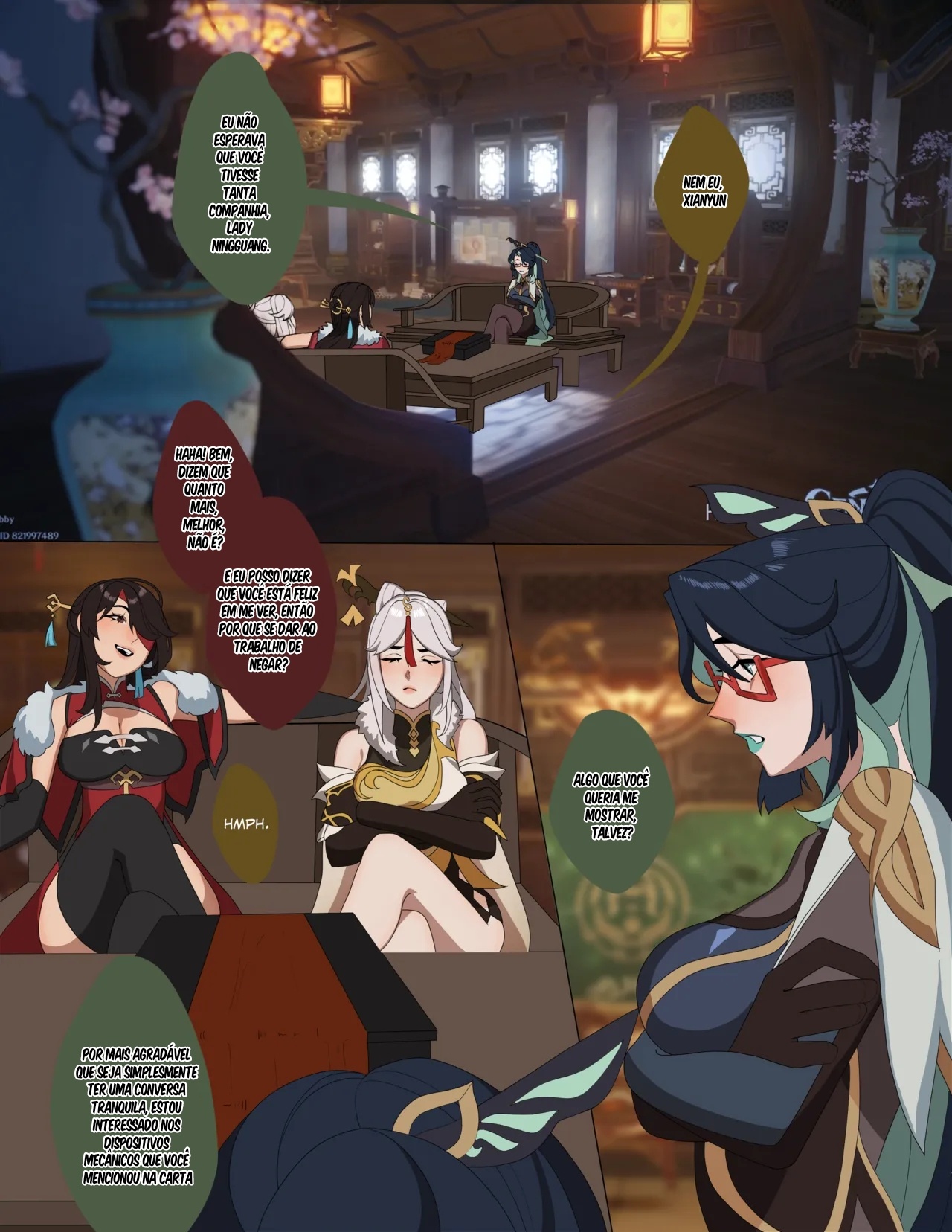 Toying With A Heron Hentai pt-br 03