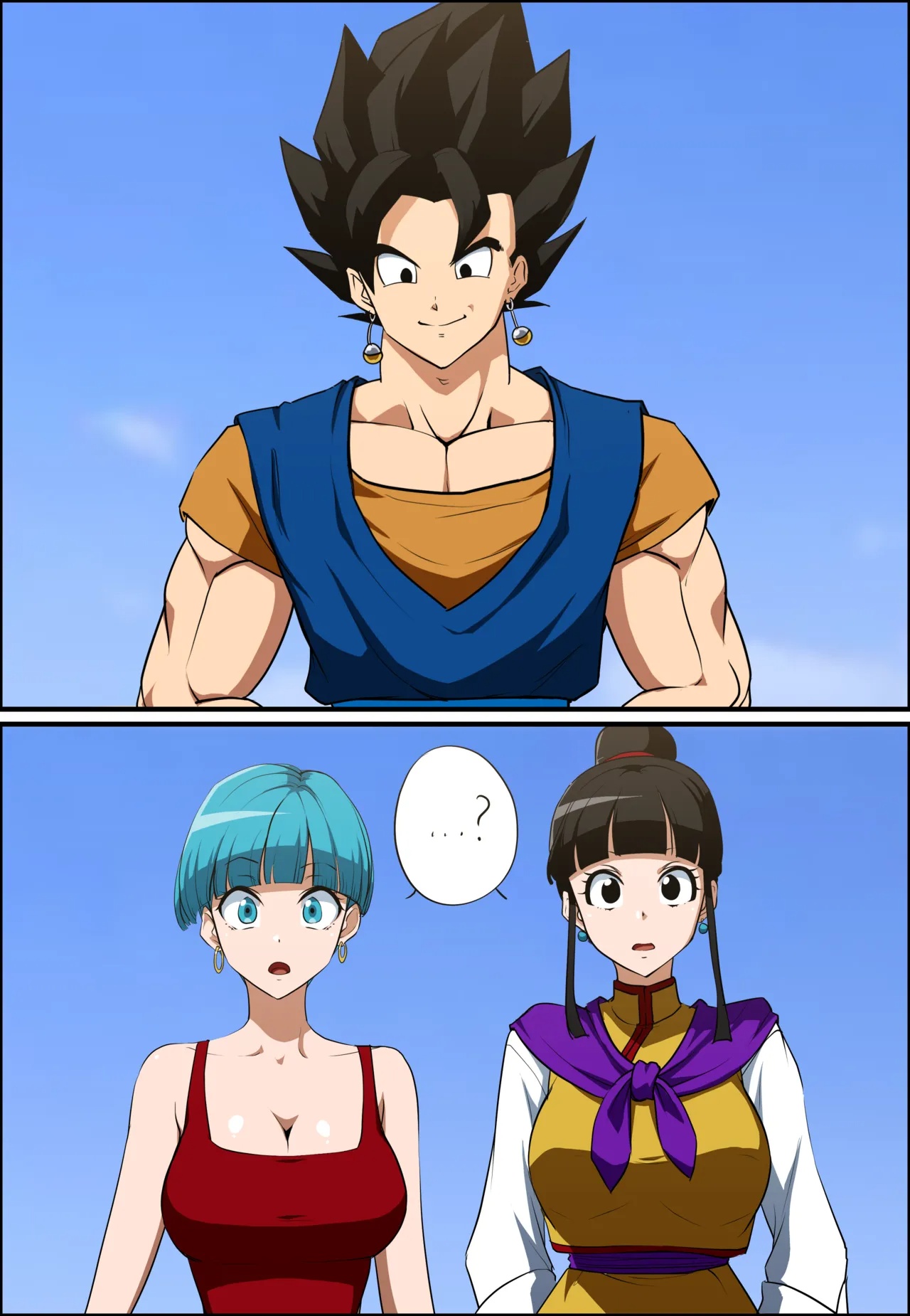 Vegetto x Chichi x Bulma Hentai pt-br 05
