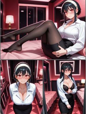 Wanna Make a Bet? Part 4: Yor Forger Hentai pt-br 03