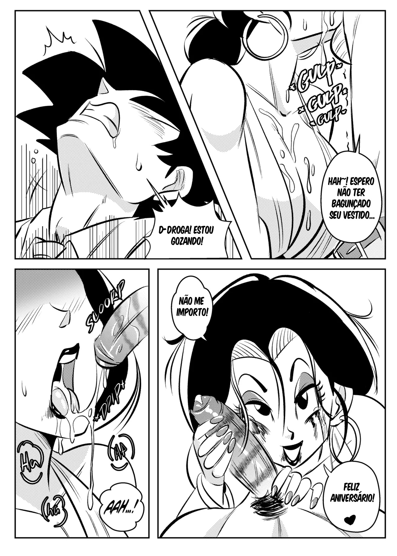 7 Days Of GoChi By FunsexyDB Hentai pt-br 21