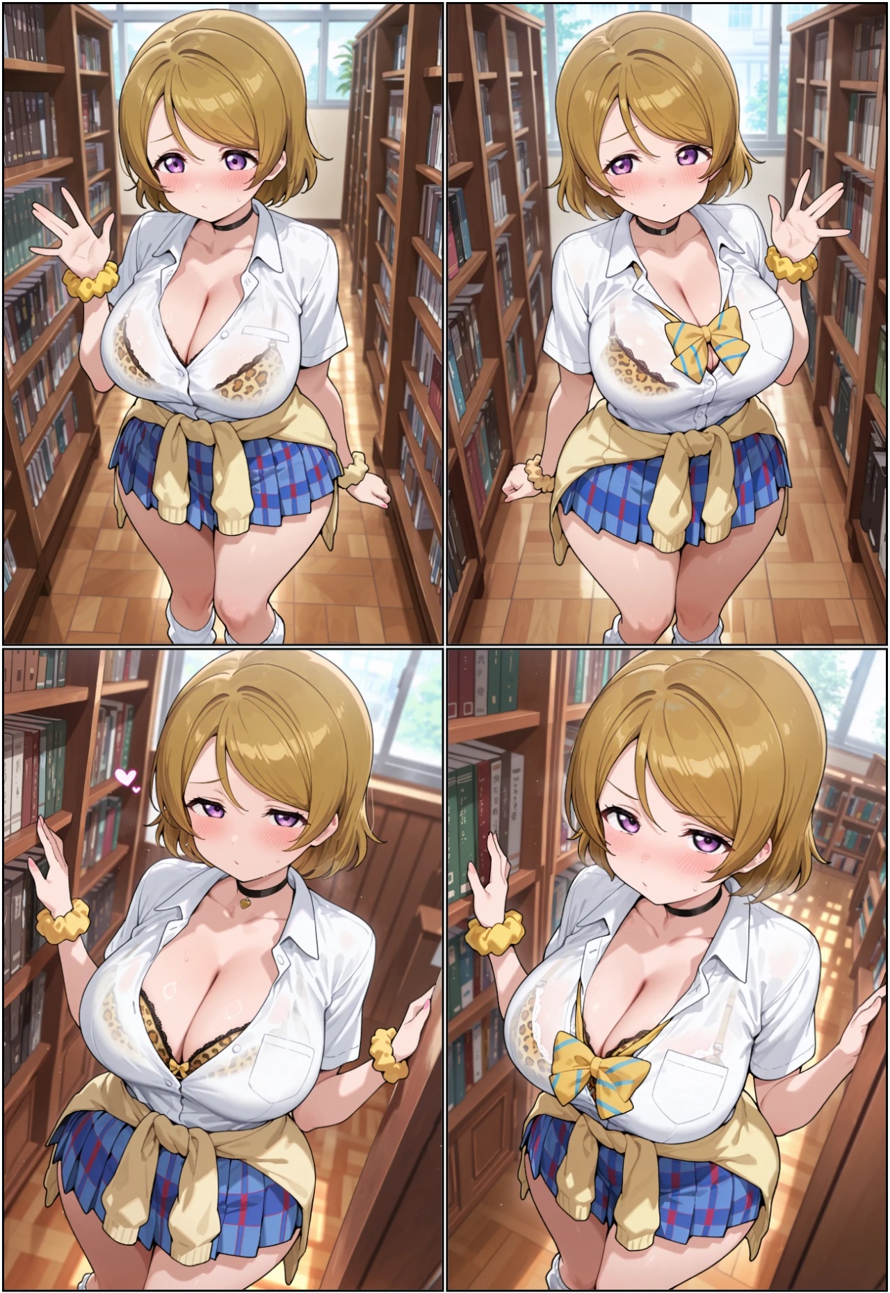 AI Generated: Hanayo Koizumi  Hentai pt-br 05