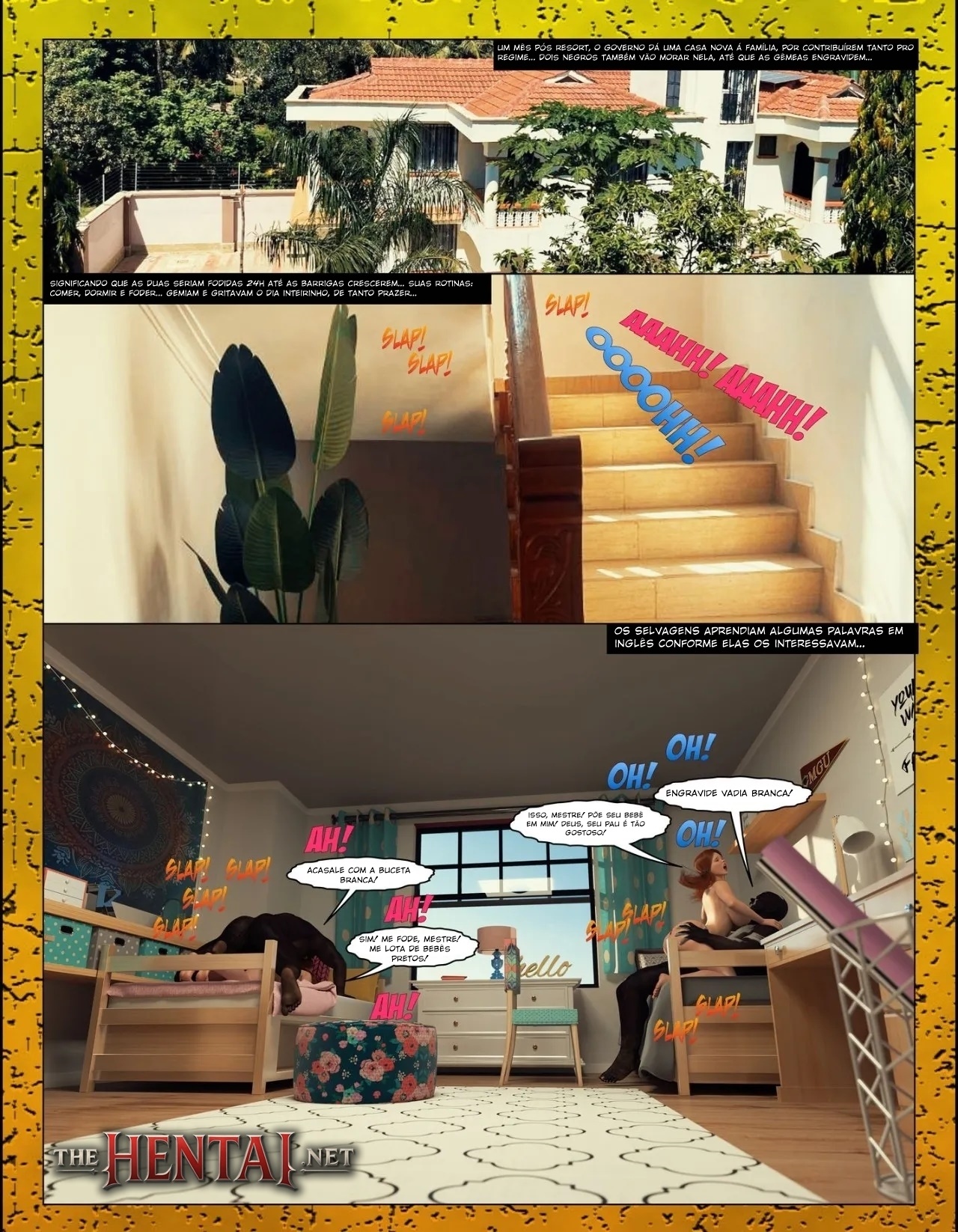 Black Takeover By Moiarte3D Part 8 Hentai pt-br 21