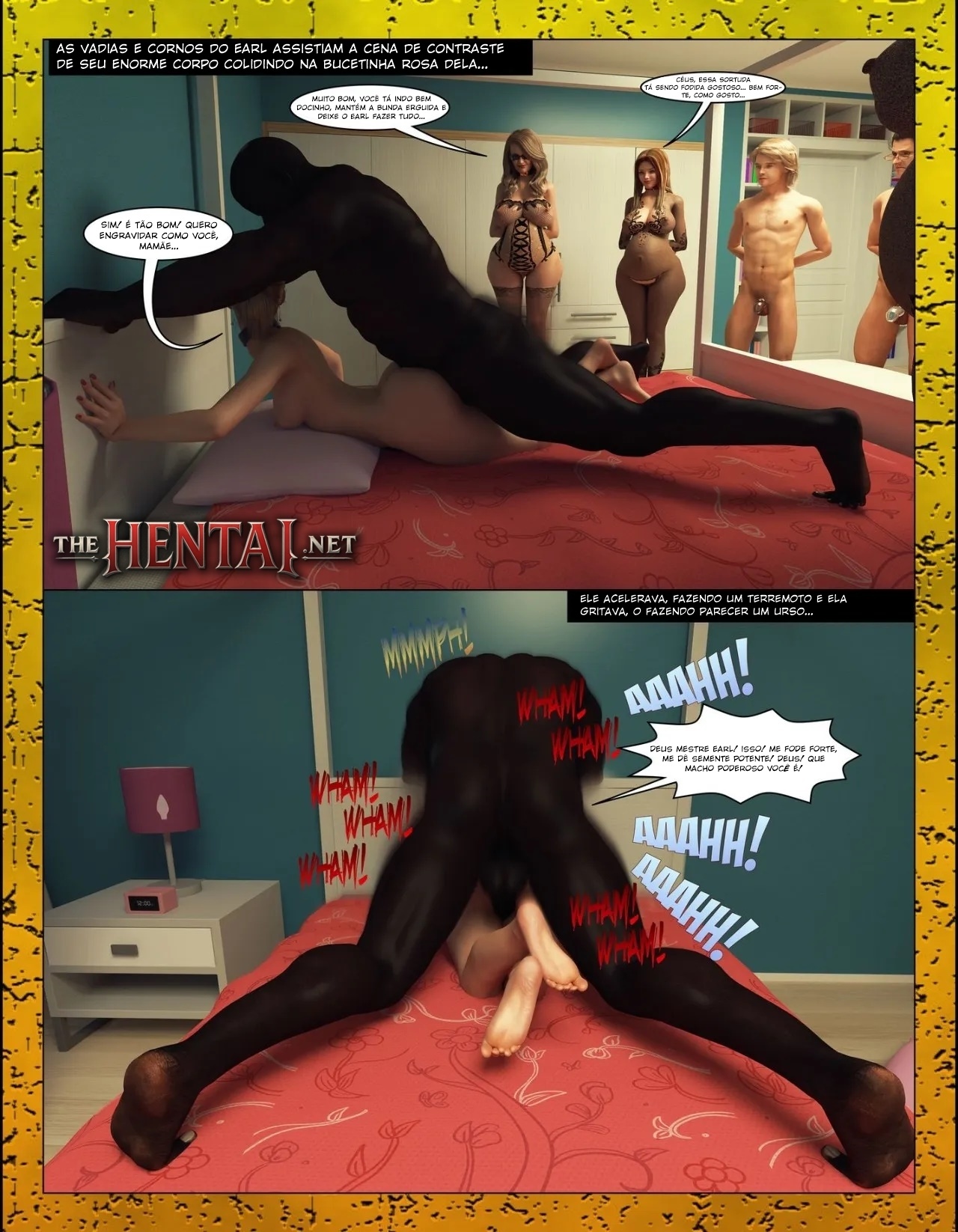 Black Takeover By Moiarte3D Part 8 Hentai pt-br 33