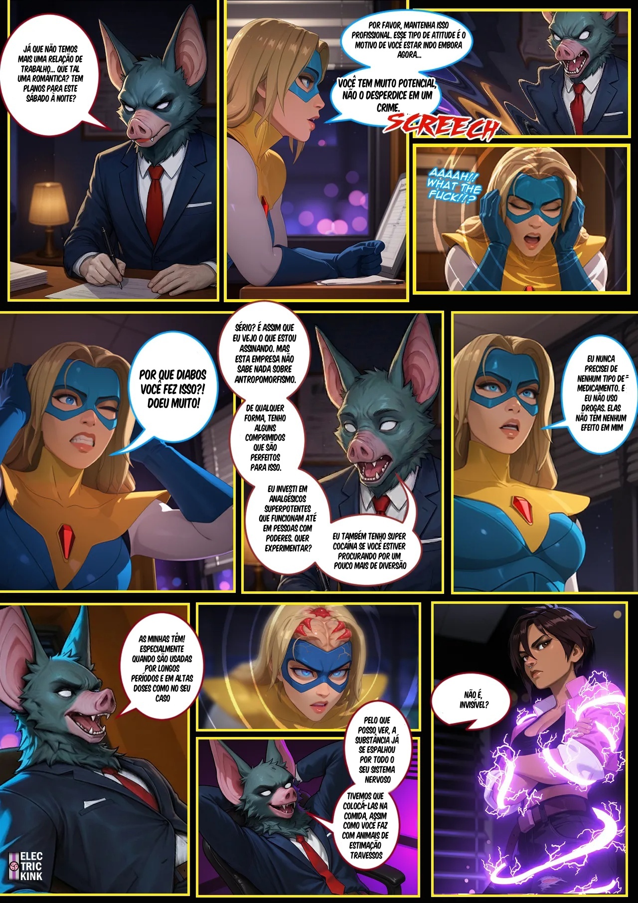 Blonde Blazer Bitch And Invisibitch! Dispatch Hentai pt-br 02