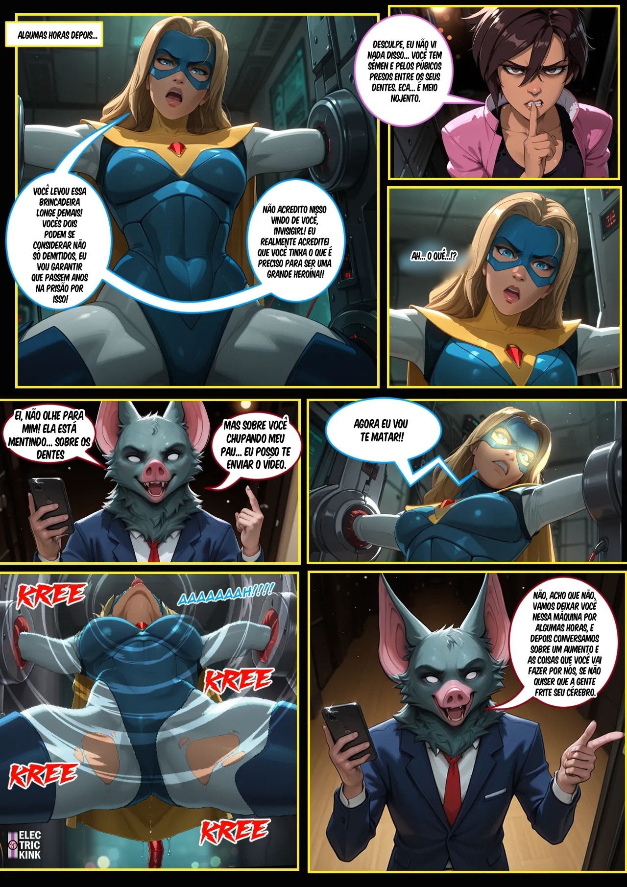 Blonde Blazer Bitch And Invisibitch! Dispatch Hentai pt-br 05