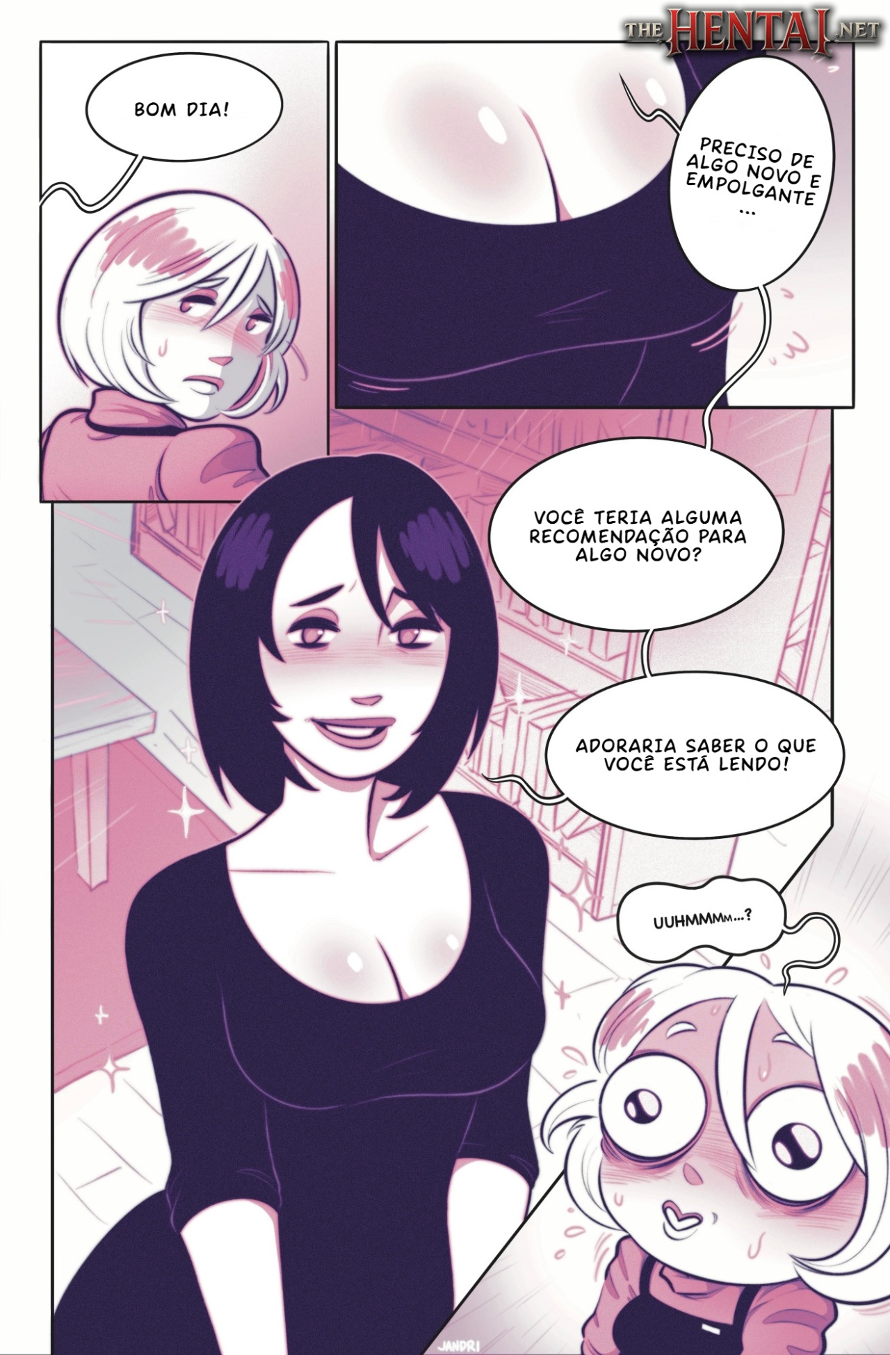 Bookworm One: Suggestion Hentai pt-br 07