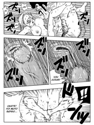 Dagon Ball: Mr. Satan vs Android N18 Hentai pt-br 12