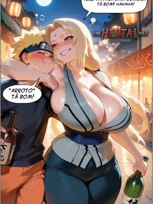 Drunk Tsunade Takes Naruto Home For The Night