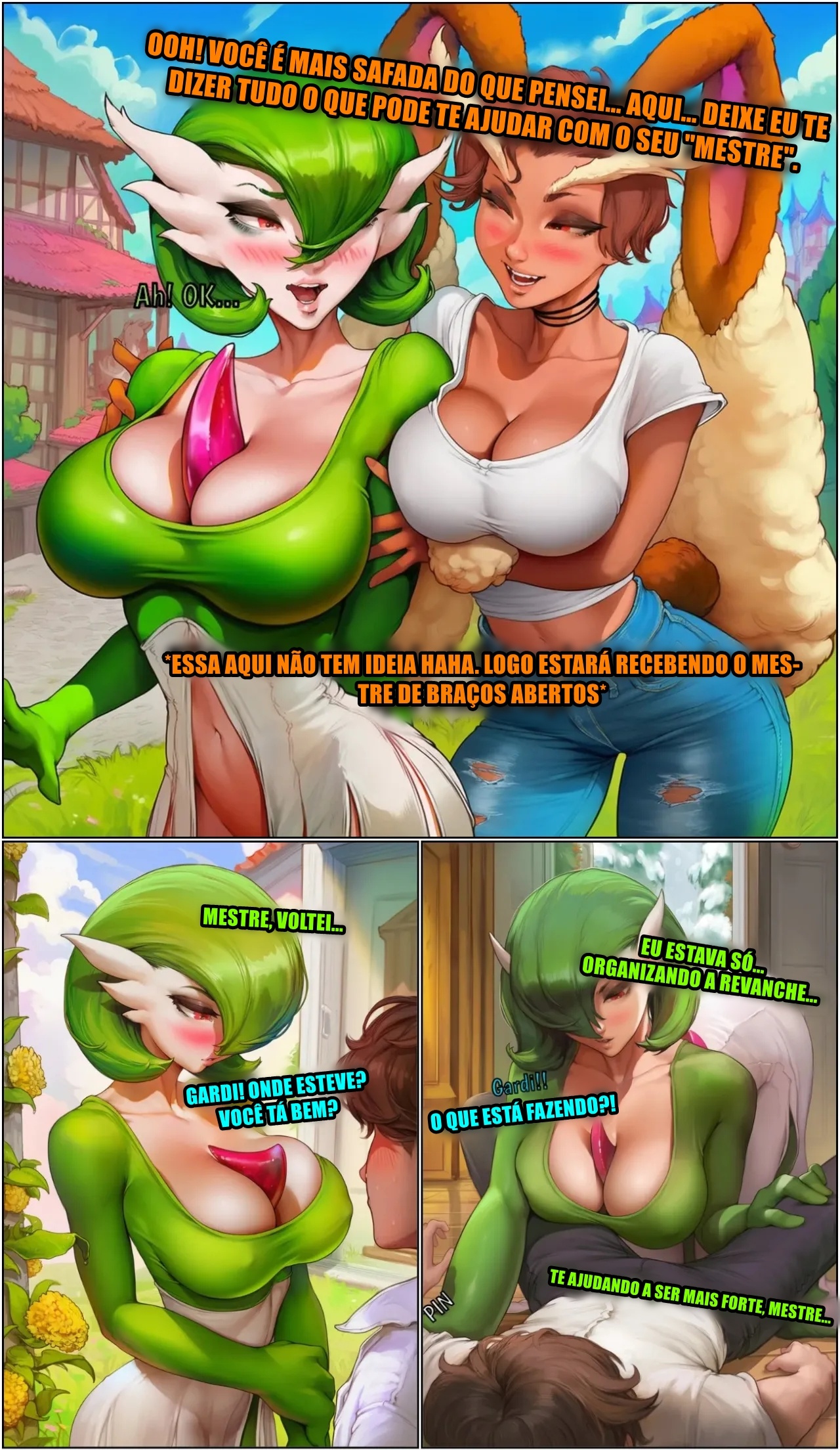 Gardevoir Femdom Corruption Hentai pt-br 04