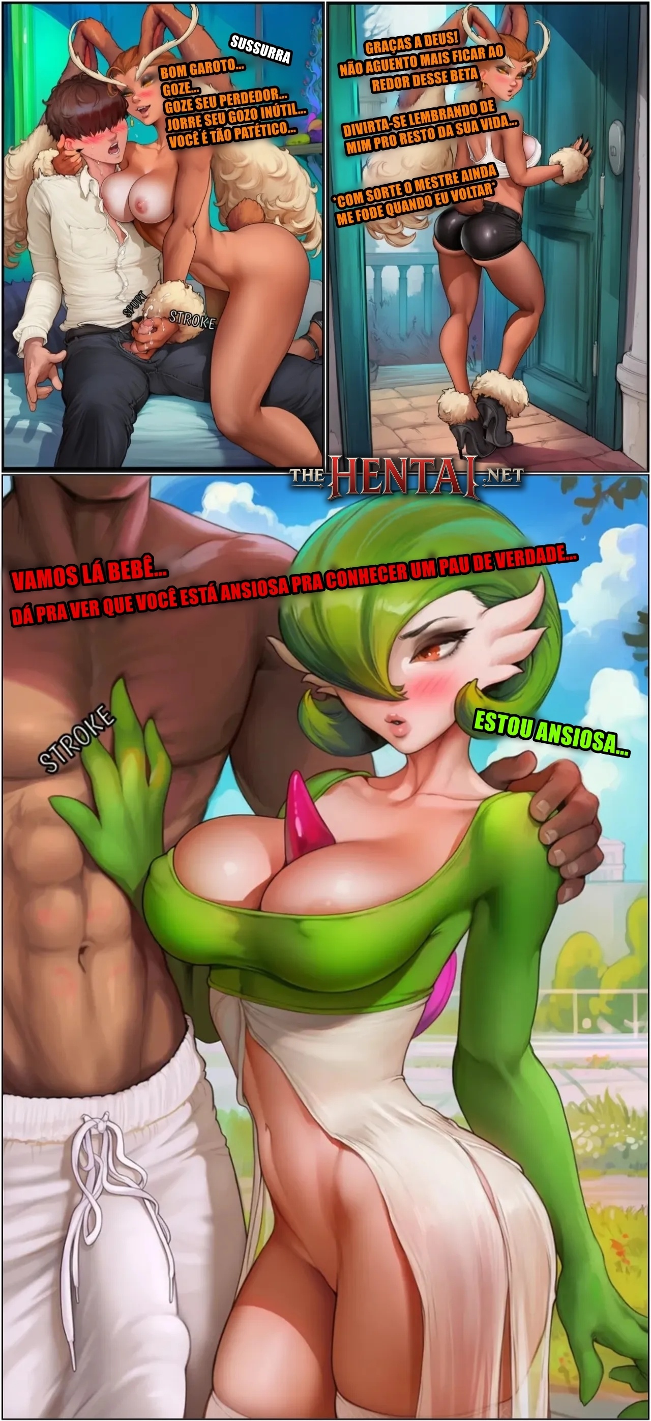 Gardevoir Femdom Corruption Hentai pt-br 09