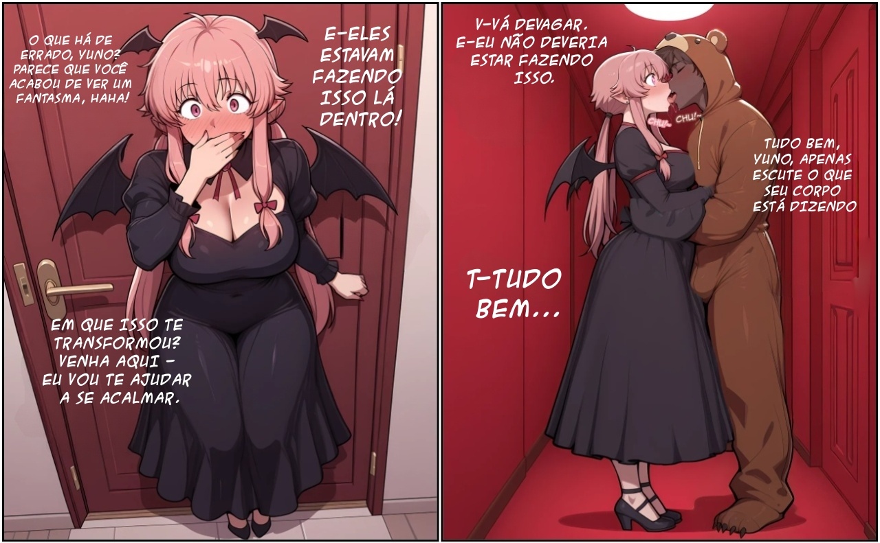 Halloween Party: Yuno Gasai Hentai pt-br 08