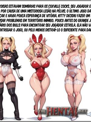 Kitty Takes On The Opposing Team's Star Player