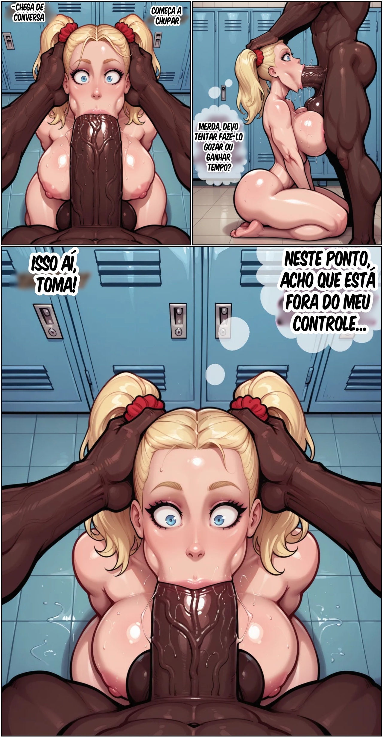 Kitty Takes On The Opposing Team's Star Player Hentai pt-br 05