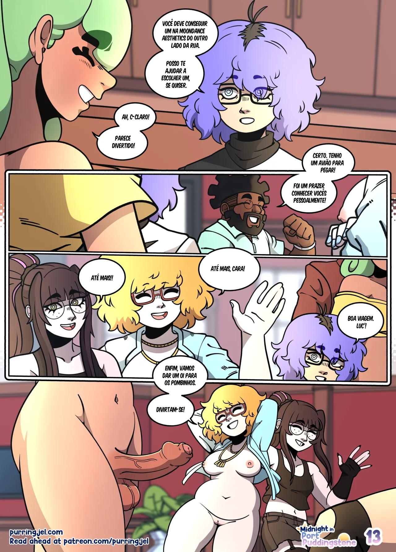 Midnight In Port Puddingstone Hentai pt-br 13