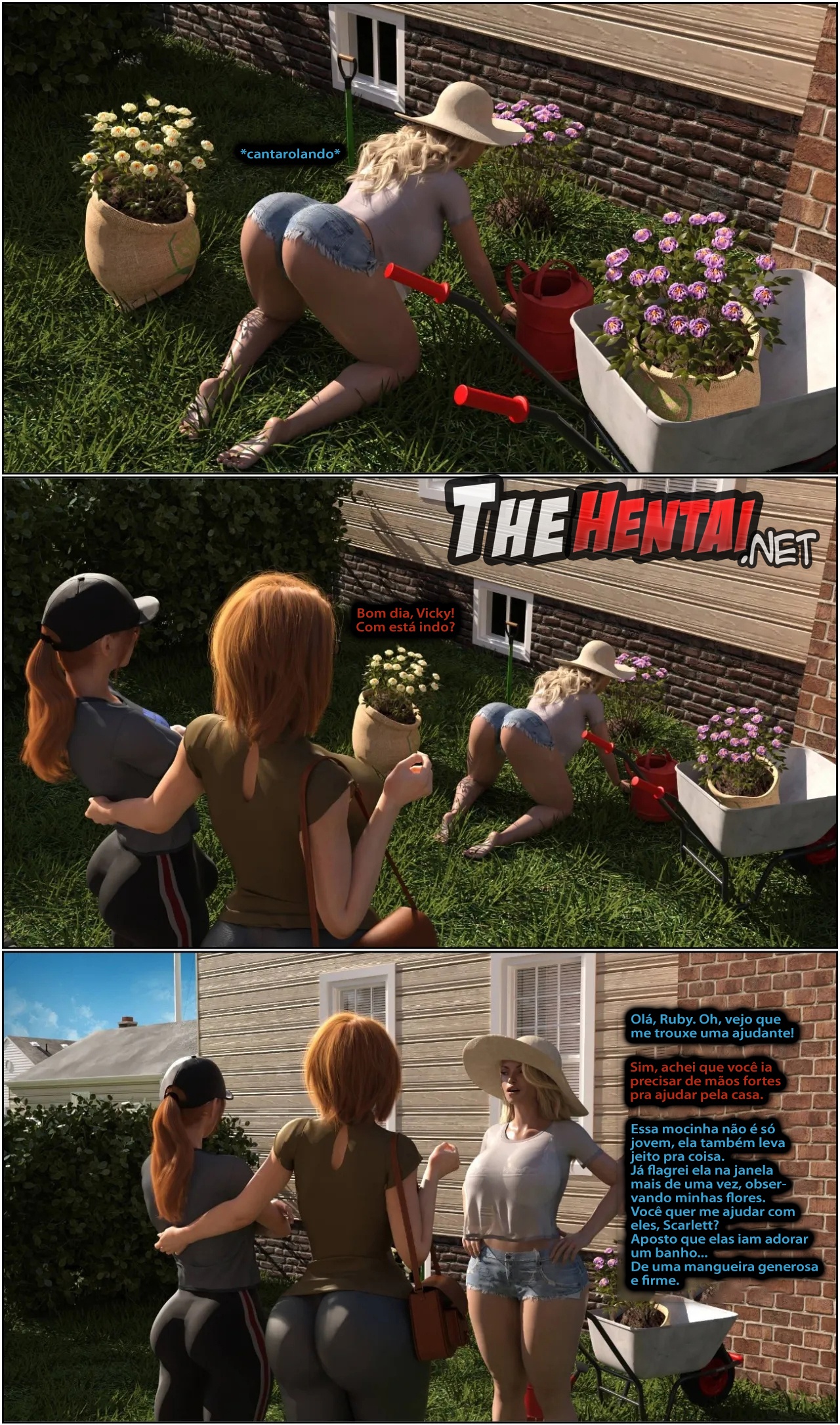 MILF Breeder Part 3 Hentai pt-br 05