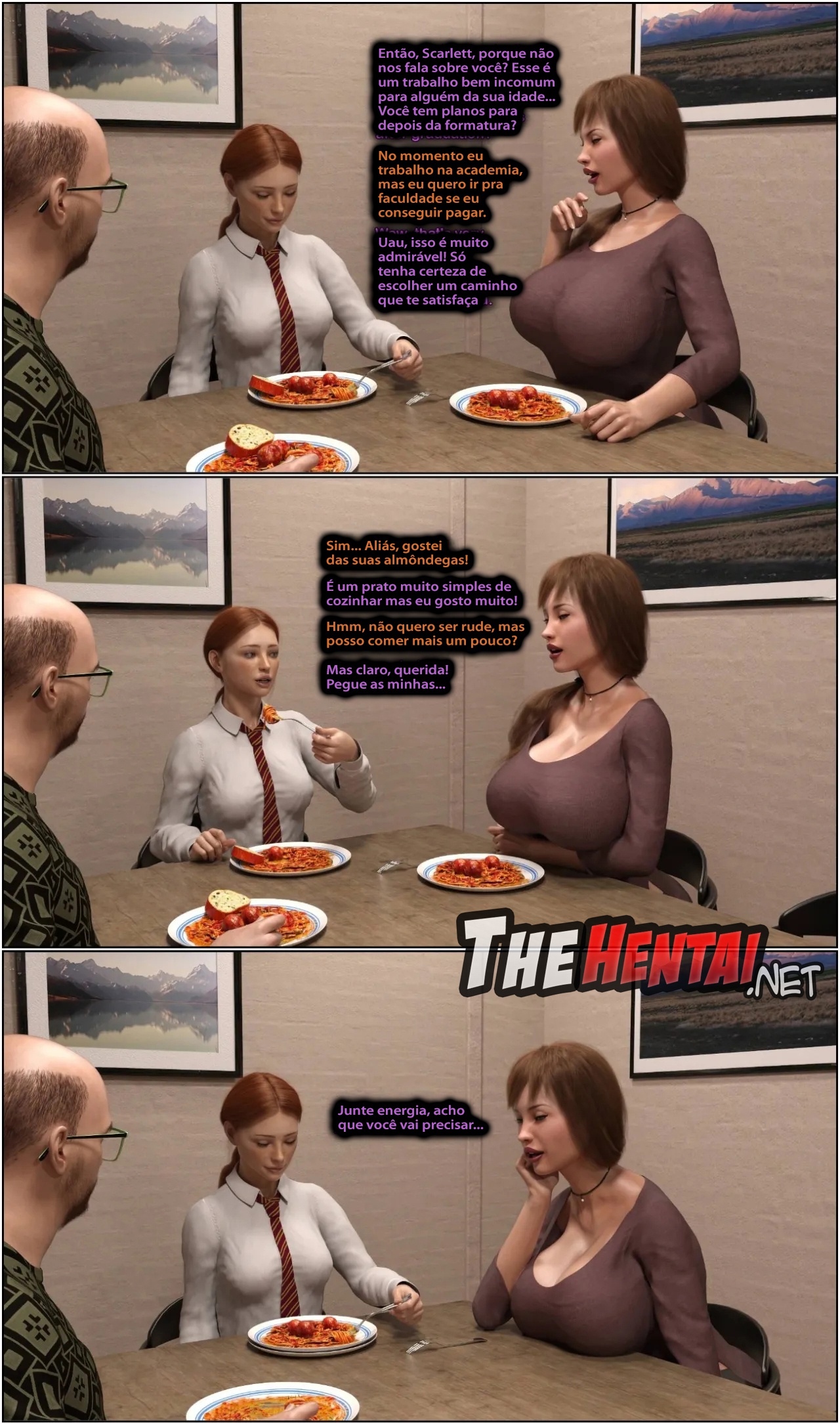 MILF Breeder Part 3 Hentai pt-br 20