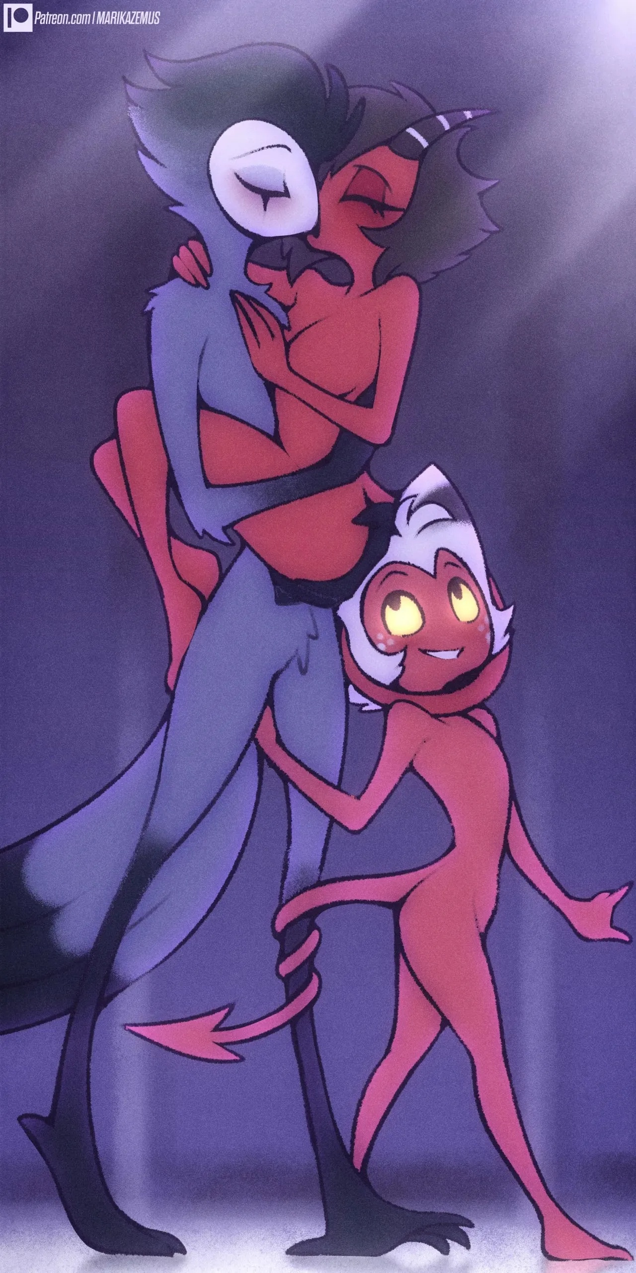 Millie & Moxxie By MarikAzemus Hentai pt-br 33