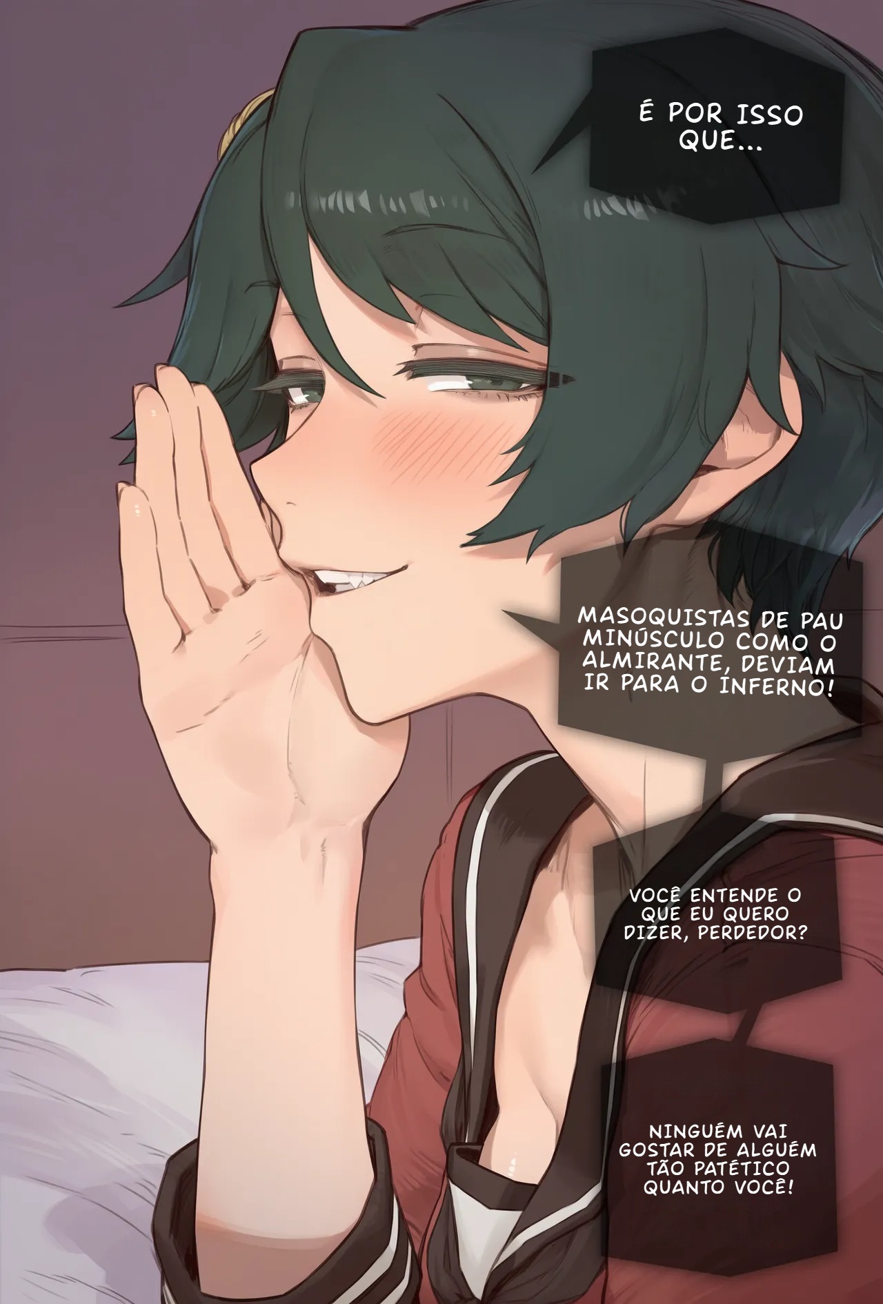 Mogami From Kancolle Makes Admiral Give Up Is Fleet Hentai pt-br 05