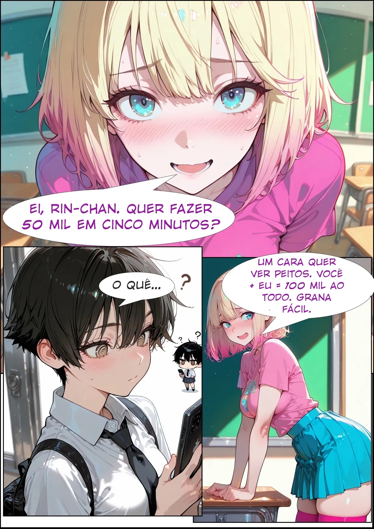 Rainbow Classmate Part 2 Hentai pt-br 07