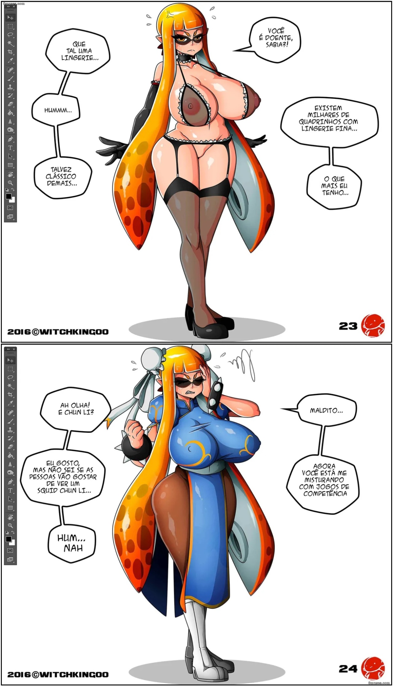 Splatoon: That Wasn't Ink... Hentai pt-br 13