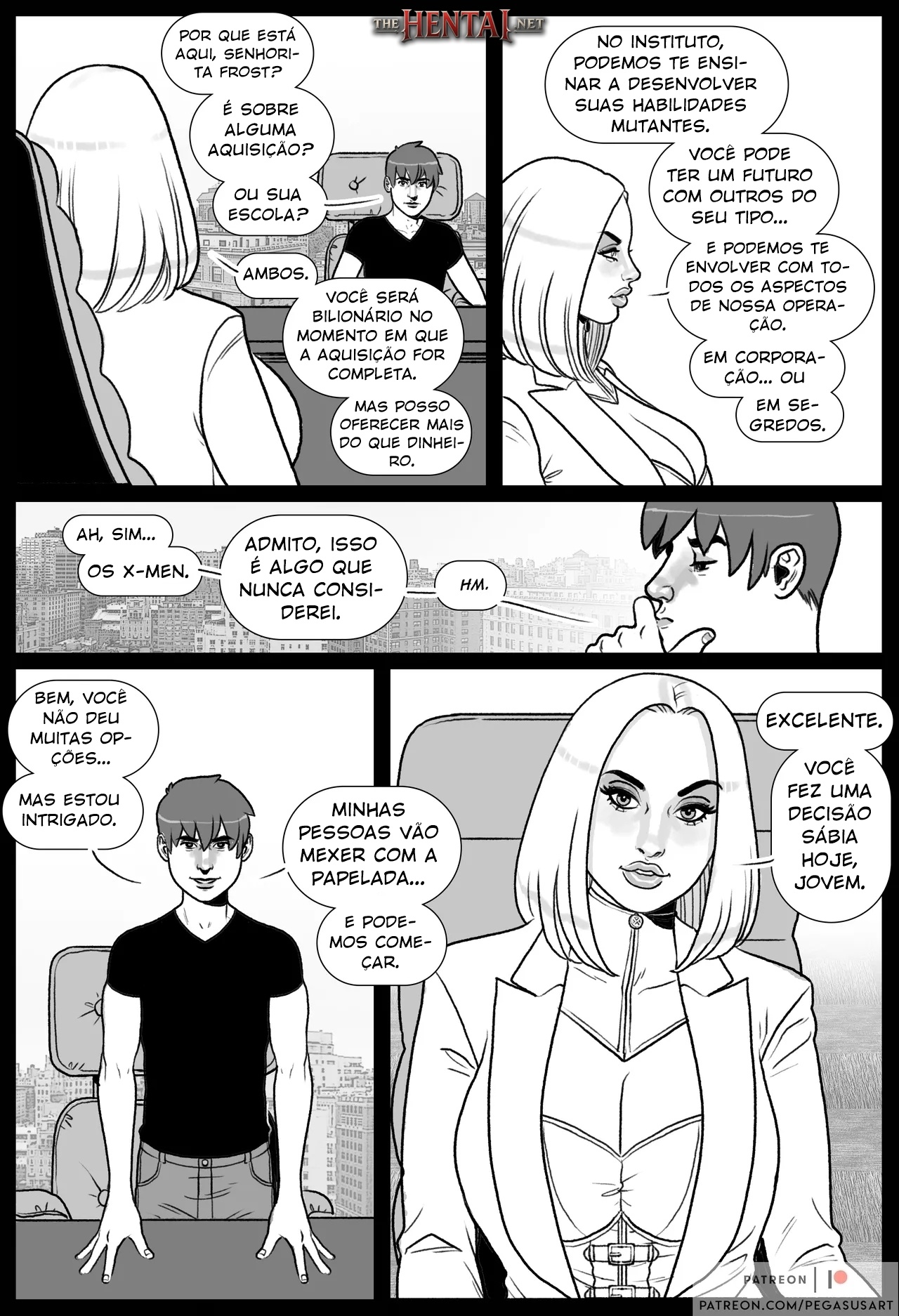 Submission Agenda: Emma Frost  Hentai pt-br 03