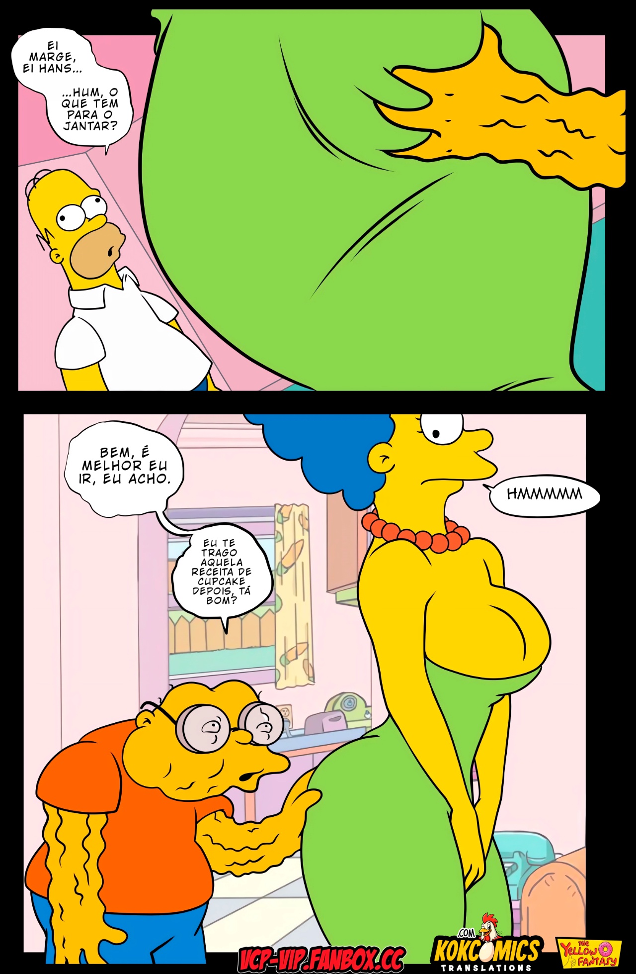 The Yellow Fantasy Part 18: Hans Moleman Show Hentai pt-br 17