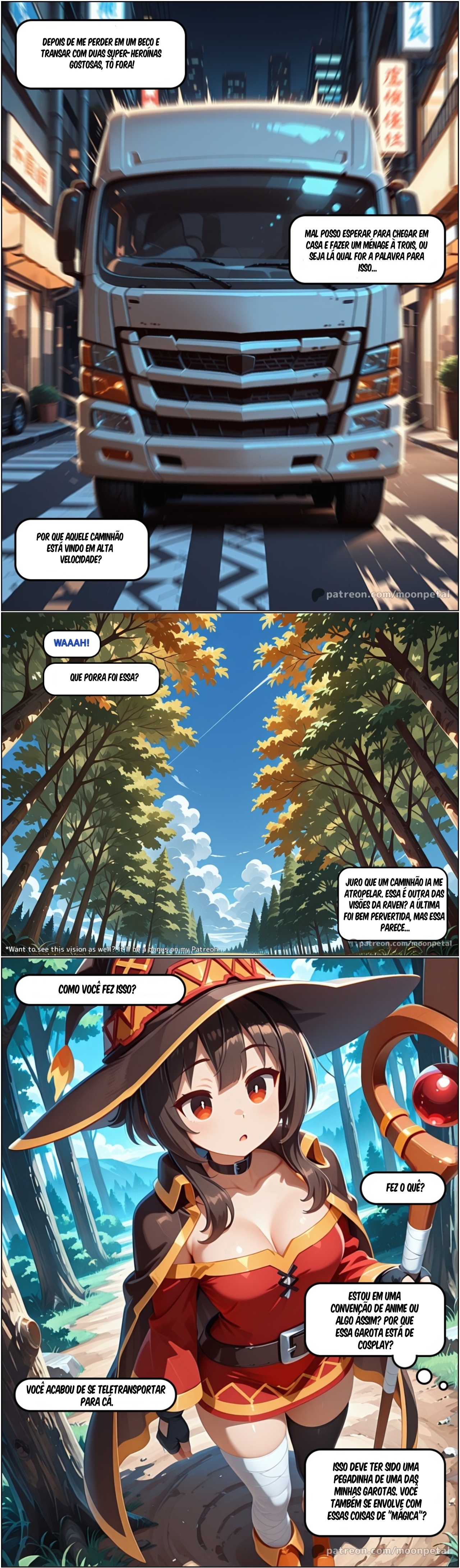 Wanna Make a Bet? Part 11: Megumin Hentai pt-br 02