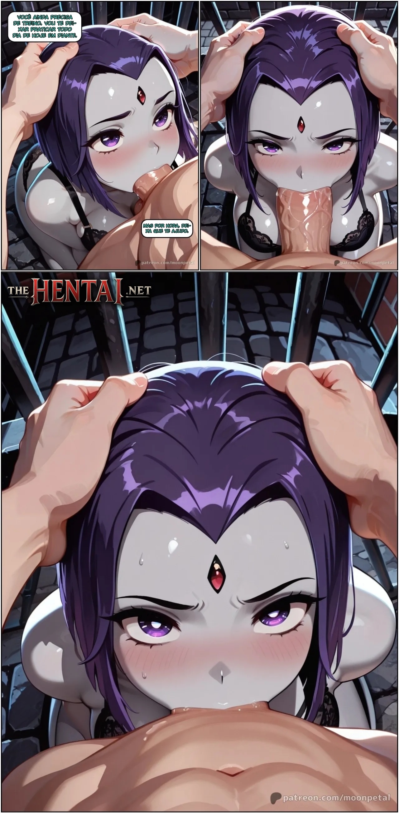 Wanna Make a Bet? Part 8: Raven Hentai pt-br 06