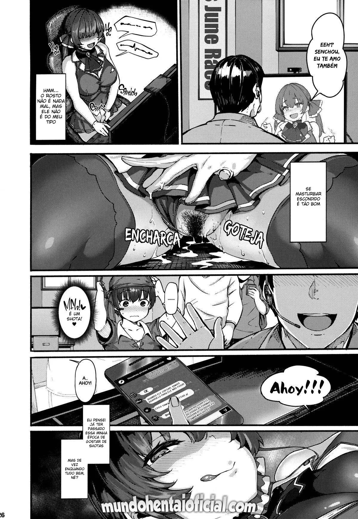 You Guys~! Do You Wanna Have Offline Sex With Senchou? Hentai pt-br 26