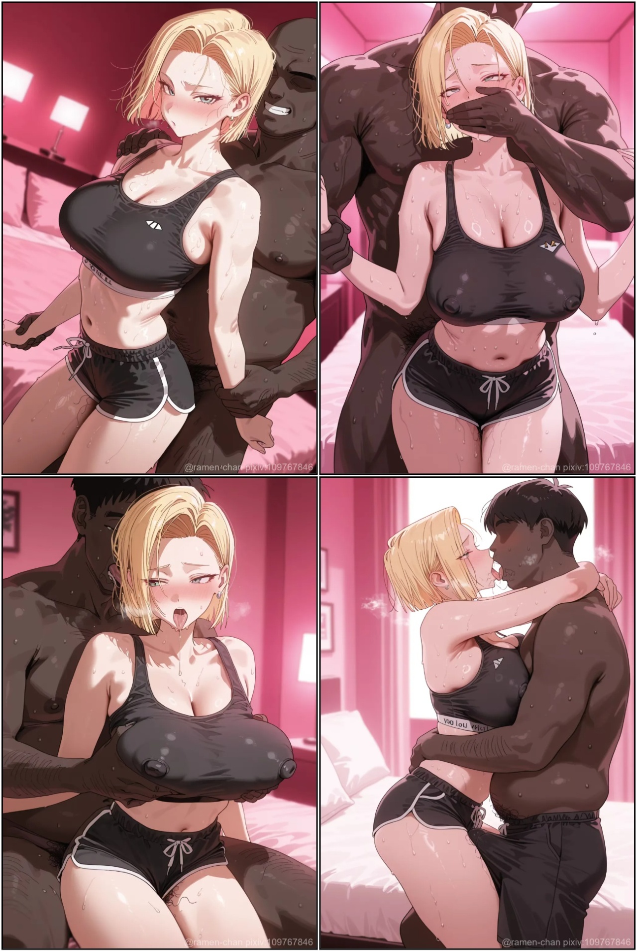 AI Generated: Android 18 By Ramen-chan Hentai pt-br 16