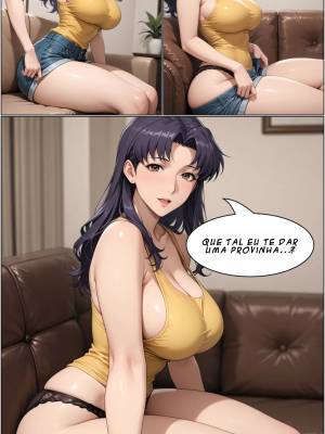 AI Generated: Misato Hentai pt-br 18
